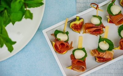 Figs with Veroni Prosciutto