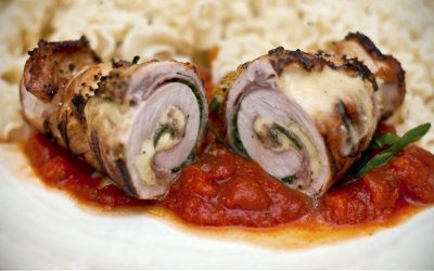 Turkey Mortadella Involtini