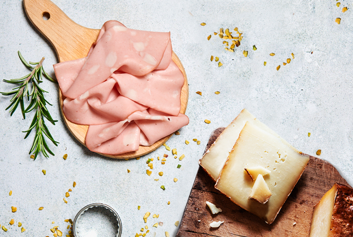 best pairings with mortadella