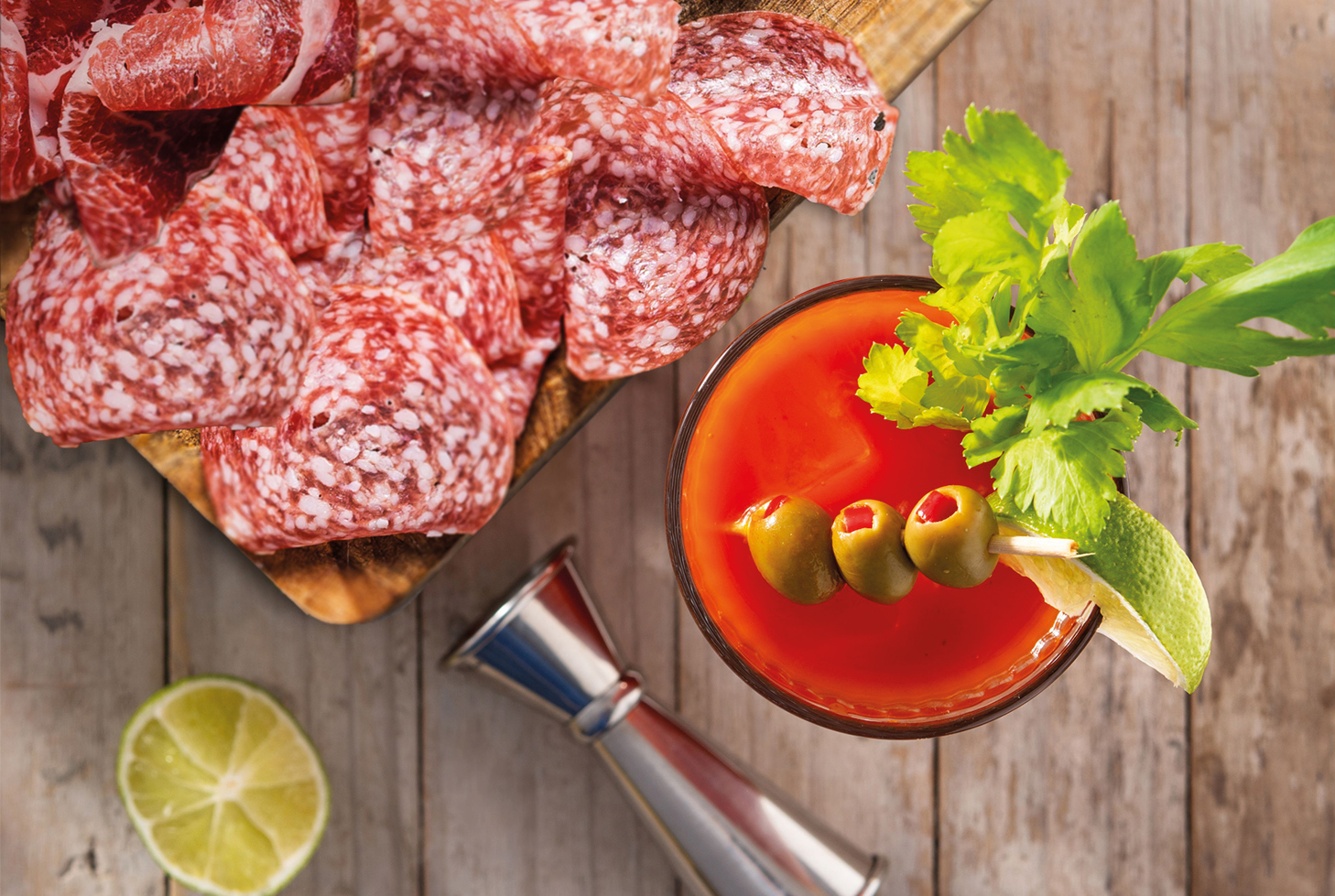 Discover how perfectly Bloody Mary pairs with cold cuts