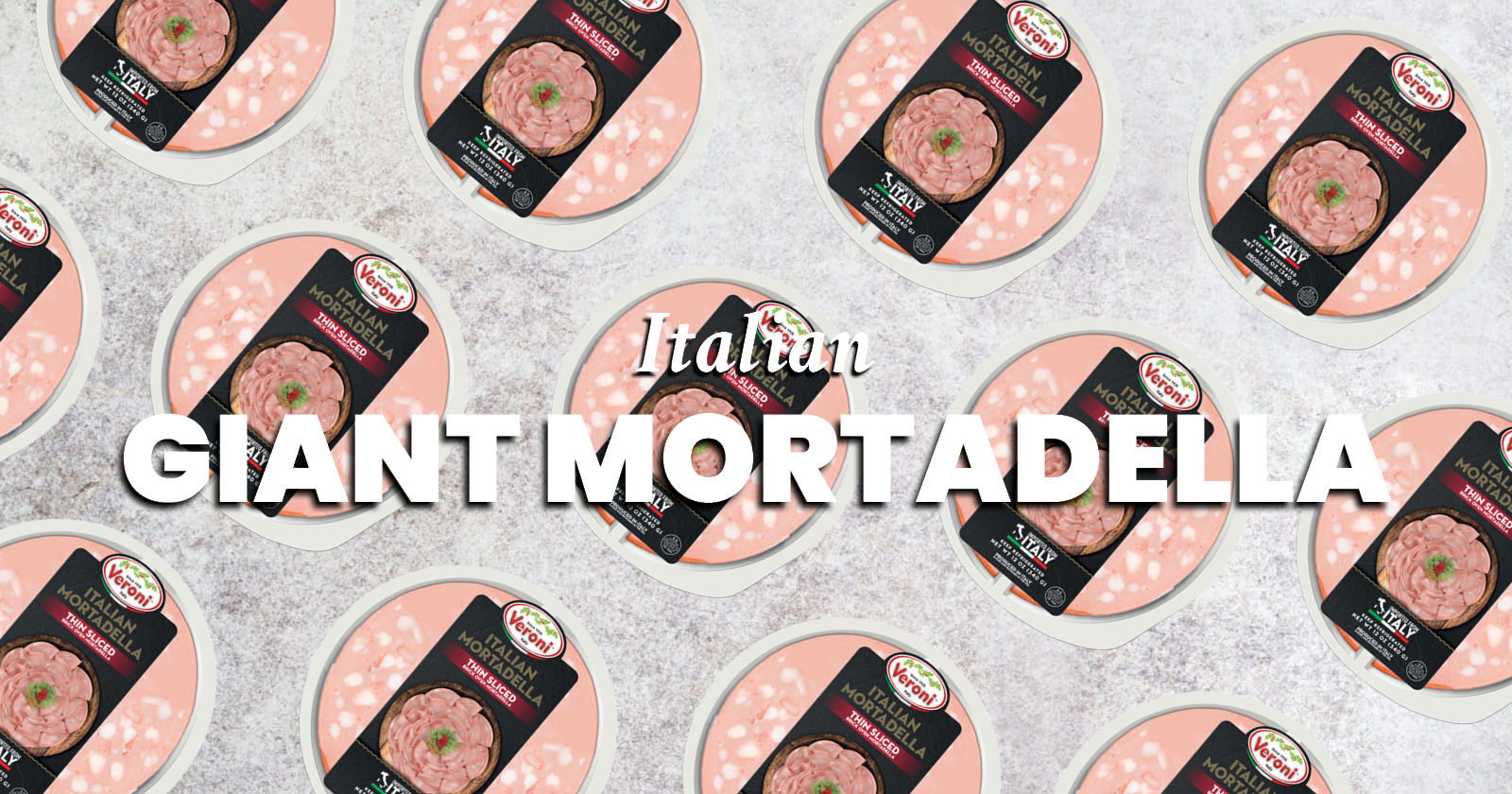 Discover Veroni’s Giant Mortadella the bigger the better