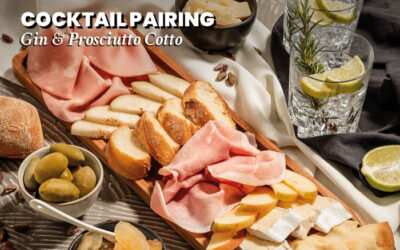 Gin & Tonic and more! Learn how to pair the most popular gin-based cocktails with your charcuterie board