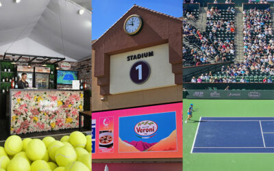 Veroni at the BNP Paribas Open: 15 days of pure sport, fun and good food