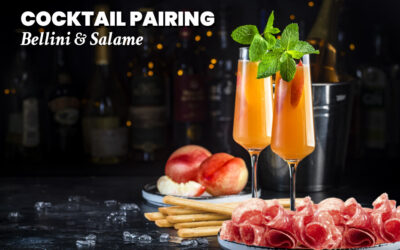 Bellini, Rossini and Mimosa: treat yourself to spring with our Sparkling cocktails and charcuterie. Here are three must-have pairings!