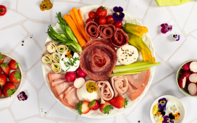 A way to celebrate Spring? SpringTime charcuterie board!